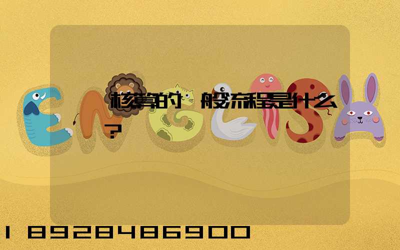 會計核算的一般流程是什么？